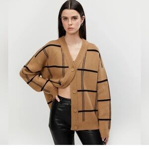 OAK + FORT OVERSIZED CARDIGAN